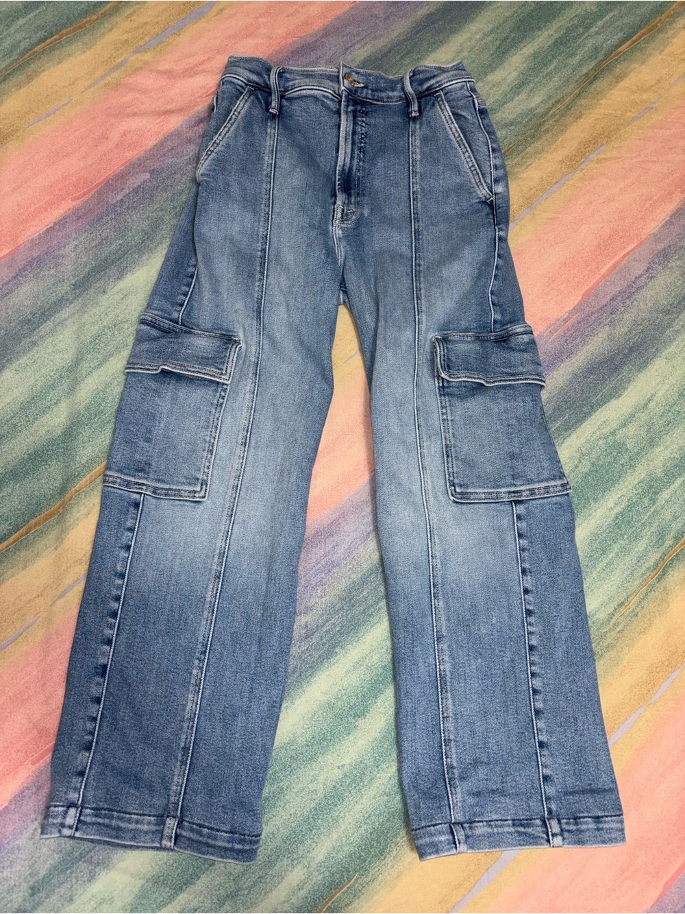 Mother denim The Rambler Cargo  ankle jeans